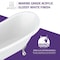 Anzzi Belissima 69.29 in Double Slipper Acrylic Claw Foot Tub in White FT-CF130LXFT-CH - alternate 4